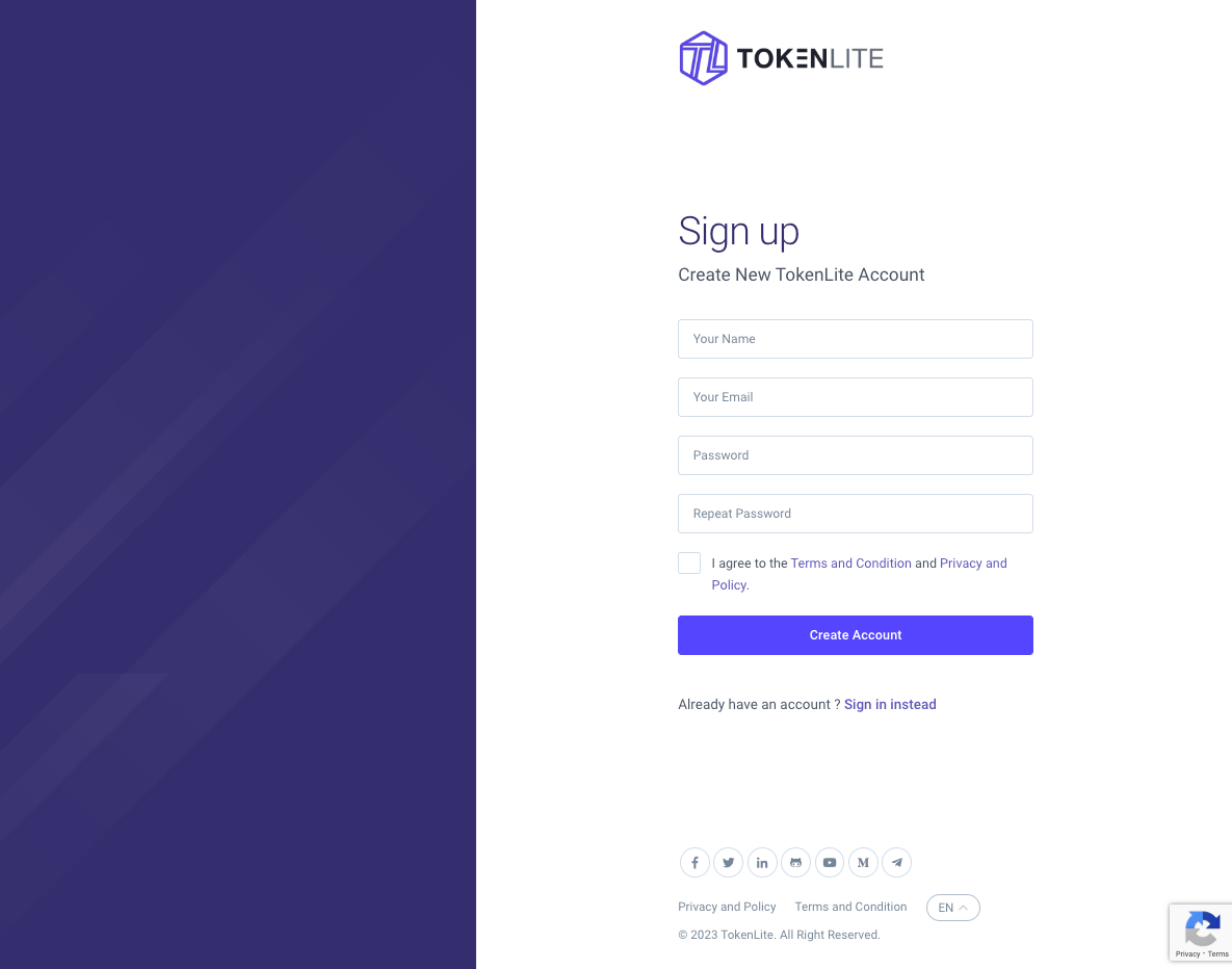 Signup